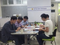 230807 김철현.김재훈.유영일 의원, 주요현안사업 공유 및 정책 정담회.jpg width: 100%; height : 150px