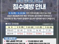 4.목포시, 19일~22일 조위 상승 예상…해수 침수방지 철저.jpg width: 100%; height : 150px