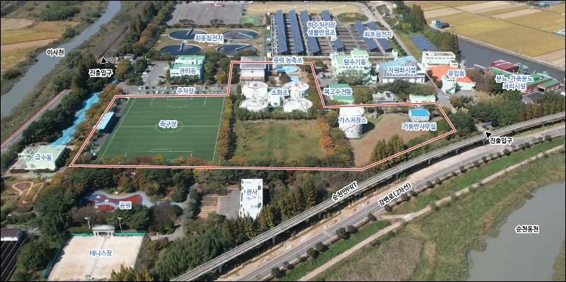 2 순천공공하수처리장 내 사업부지(빨간실선).jpg