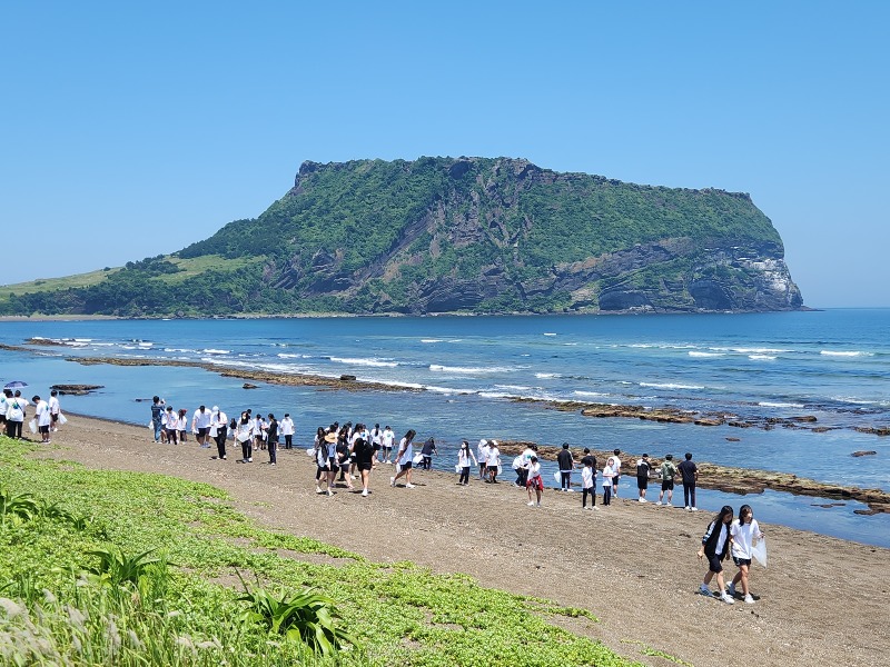 10_1.함덕중, 마을 해양 환경 탐방 및 환경 정화 활동 실시(플로깅).jpg
