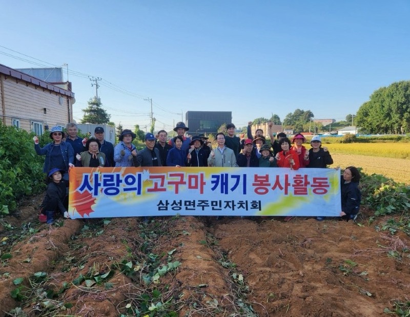 5. 삼성면 주민자치회, 사랑의 고구마 캐기’ 봉사활동 실시.jpg