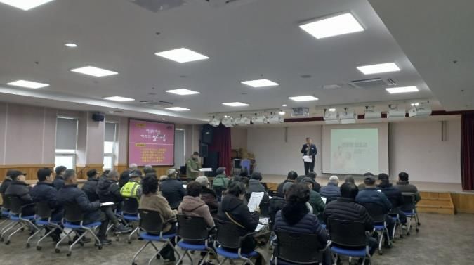양평군 양동면, 경로당 회계교육 및 복지위기가구 발굴 틈새 홍보 실시