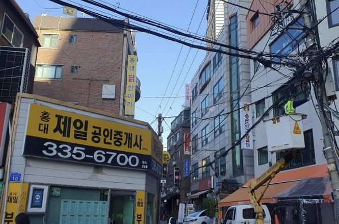 공중케이블 정비대상