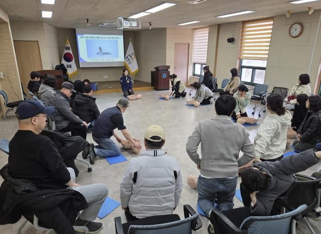 광주시, 시민 대상 심폐소생술 교육