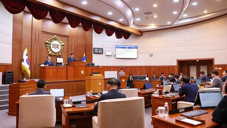 나주시의회, 제269회 임시회 개회