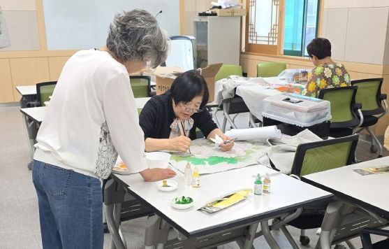 (별고을민화연구회 여성농업인 대상 전통민화 교육 실시)