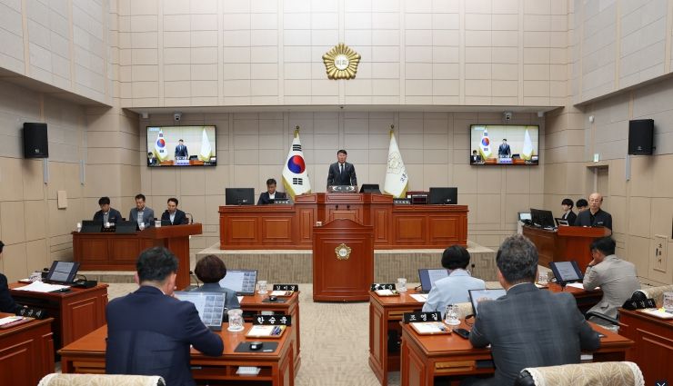 고흥군의회, 제1차 정례회 개회