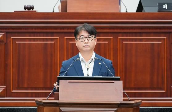 제293회 경주시의회 임시회 제1차 본회의'정성룡 의원 5분 자유발언