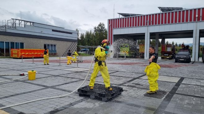 현장대원긴급제독