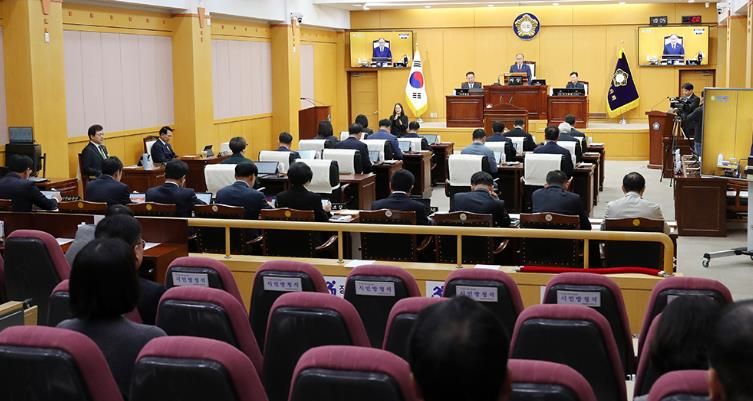 서산시의회, 제309회 임시회 개회