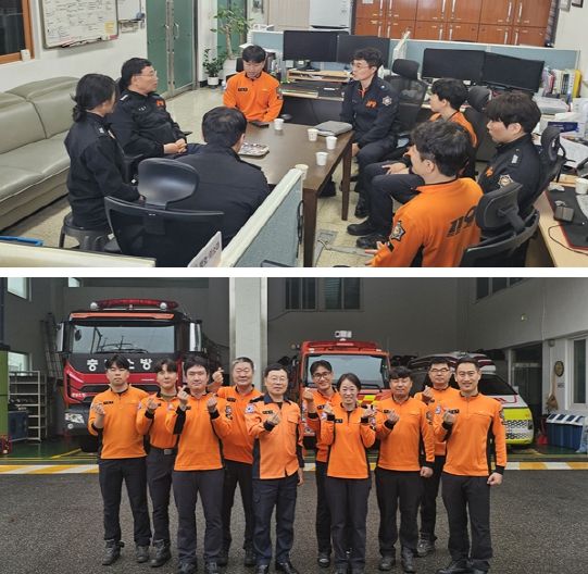 서산소방서, 관서장 현장부서 방문 소통의 시간 가져