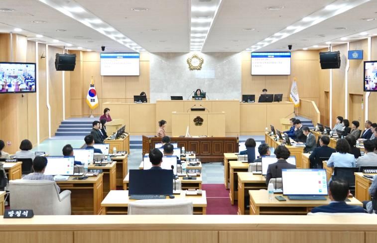 광주광역시 남구의회, 제315회 임시회 개회