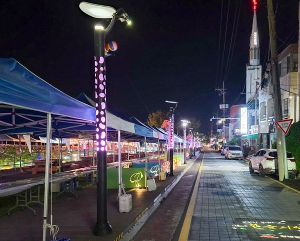창녕군, 제39회 비사벌문화제 대비 가로등·보안등 야간 점검 실시