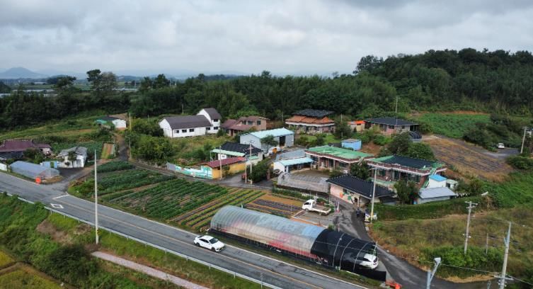 영암군 송산마을, 전남 유기농 생태마을 지정