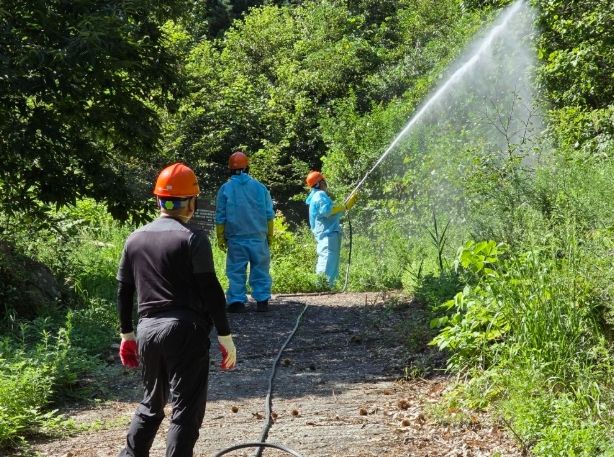 농림지 동시발생 성충기 병해충 방제