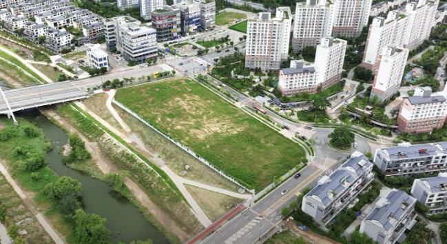 화성특례시 오산동 1010 일원 화성시립미술관 부지 항공사진