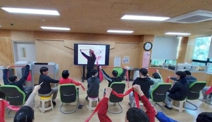 김해시보건소, 성인 발달장애인 ‘건강생활운동교실’ 운영