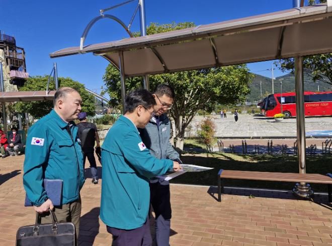 민기식 거제시 부시장, 제19회 거제섬꽃축제 대비 사전 현장점검 실시