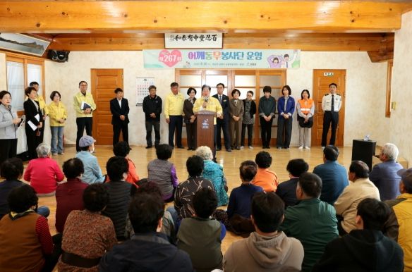 농번기 일정 조정해 영남면 주민 대상 봉사활동