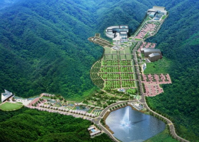 용인평온의숲 조감도