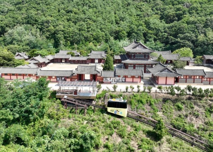 사극촬영의 메카 마성가은오픈세트장 재정비