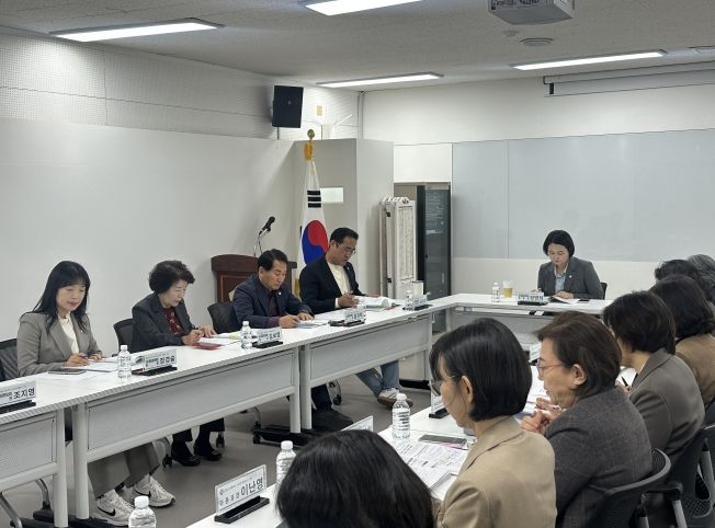 안양시의회 보사환경위원회 집행기관 현안사항 간담회