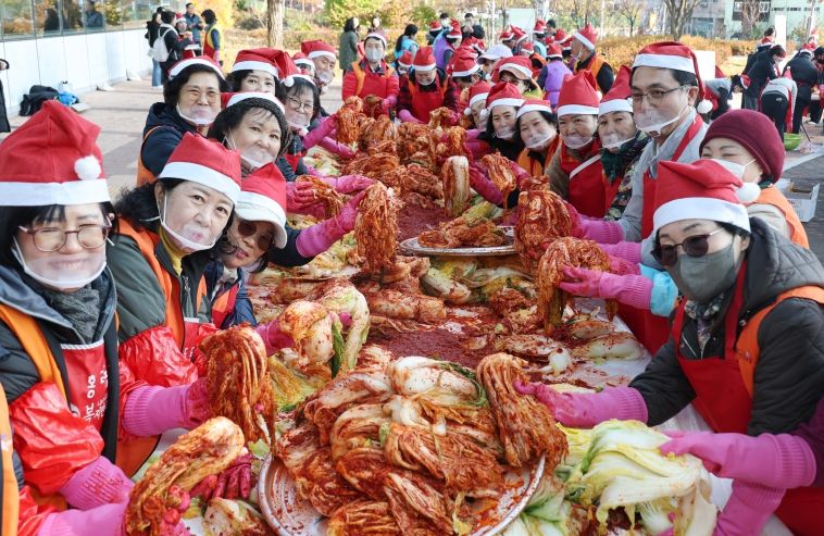천사의 손길 김장 축제