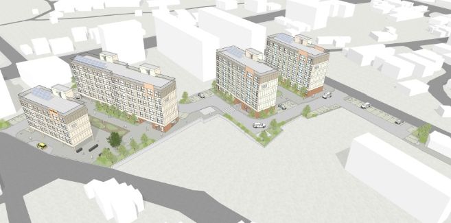 동홍동 토지임대부 분양주택 조감도