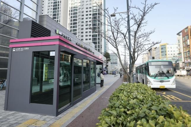 의왕시, 스마트버스정류장 성공적 운영