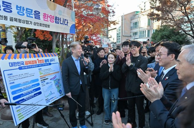 광주광역시 서구 골목상권 방문