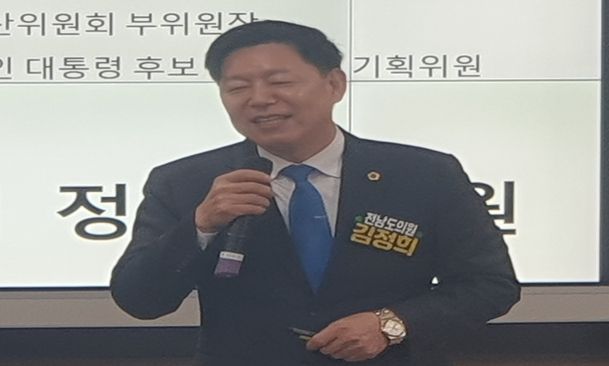 김정희 전남도의원(교육위원장), 순천지역 고3 특강