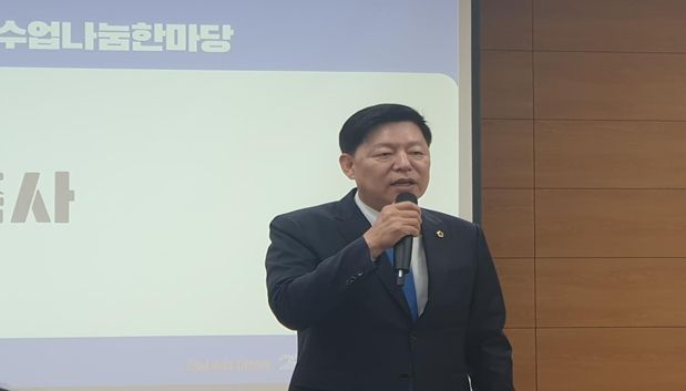 김정희 전남도의회 교육위원장 「2025. 중등 2030 수업나눔한마당」 축사