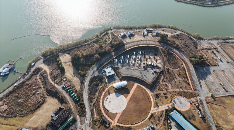 장성군 삼계면 상무평화공원 공공야영장