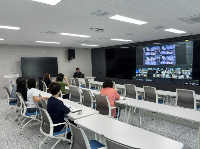 강릉시민 안전 지키는 CCTV 관제요원 모의훈련