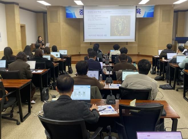 목포상공회의소, 재직자 AI교육사업(경영지원) 개강