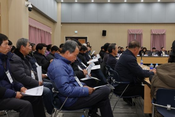 청도군, 반시 가격안정 대책 간담회 개최