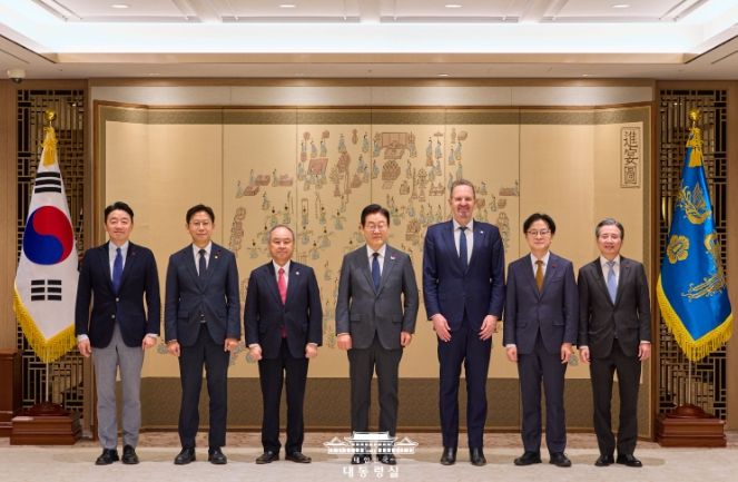 손정의 소프트뱅크회장 접견(대통령실)