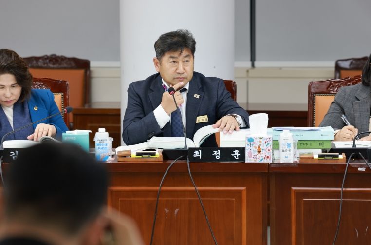 최정훈 전남도의원 “통합 대학 지원 대폭 감소, 지역 축소 우려”