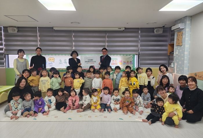 국공립불로대광로제비앙어린이집, 초록나눔아트페어 수익금 전액 인천서구복지재단에 기탁