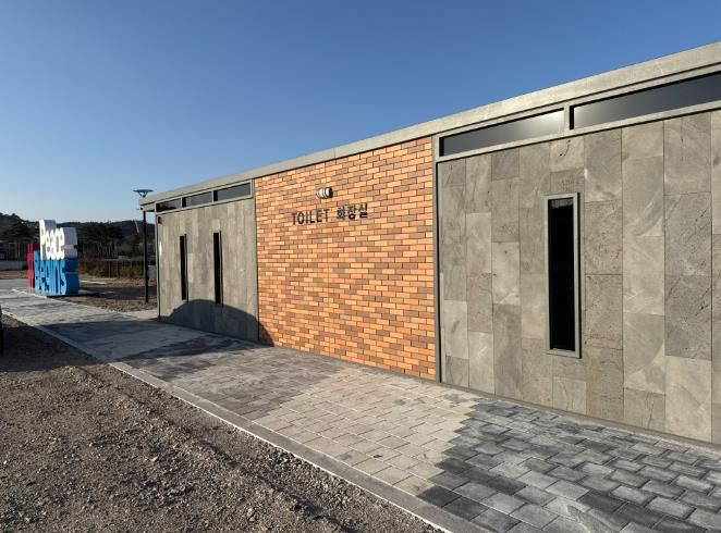 평창올림픽플라자 옥외화장실