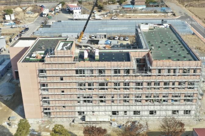 보은군, 온-누림 플랫폼 건립사업(가칭) 막바지 공사 순항