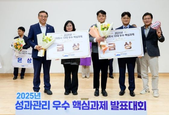 2025년 성과관리 우수 핵심과제 발표대회