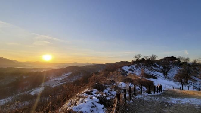 삼년산성 해맞이 행사 장소