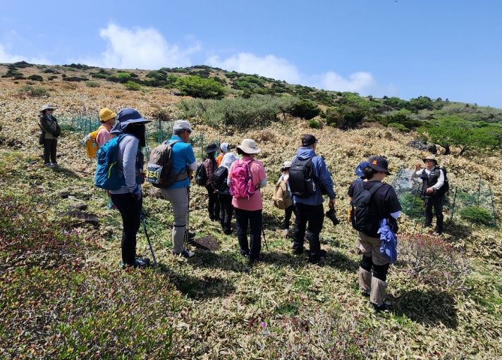 한라산국립공원 깃대종 현장교육