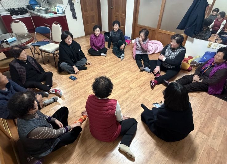 새해맞이 경로당 순회 방문