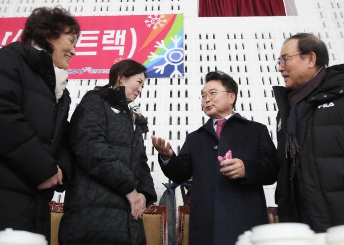 춘천 송암서 전국동계체전 쇼트트랙 사전경기 개최