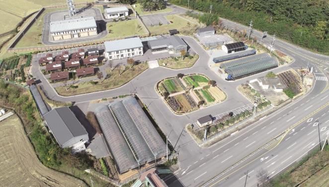 함평군 귀농어귀촌 체류형 지원센터 전경