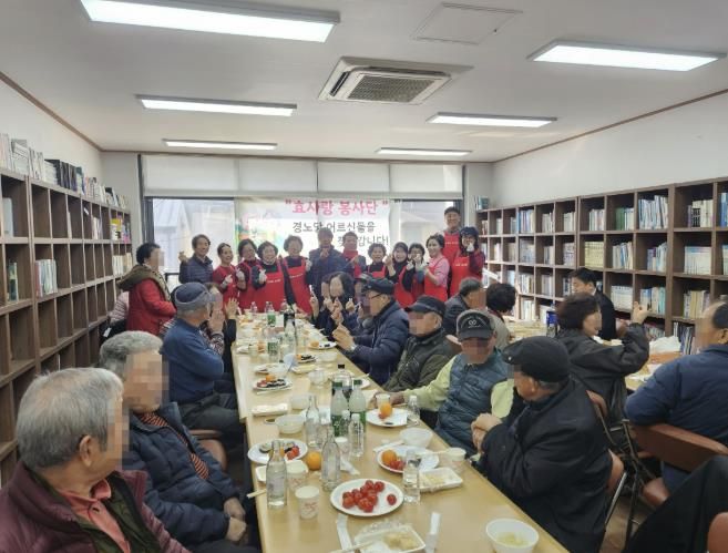 구리 효사랑봉사단, 어르신 김밥 나눔 봉사 펼쳐