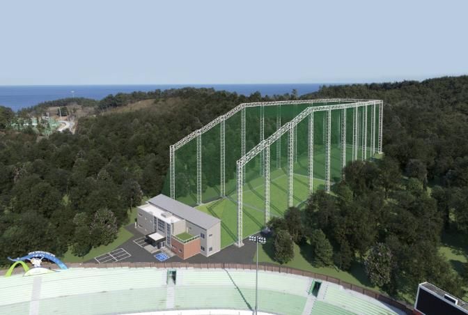 골프연습장 조감도