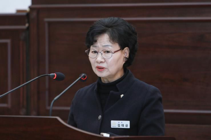 예산군의회 김태금 의원, AI 활용 교육 프로그램 마련 필요